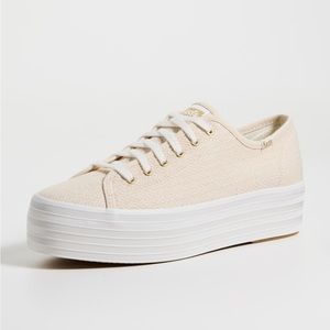 Brand new triple up metallic Keds